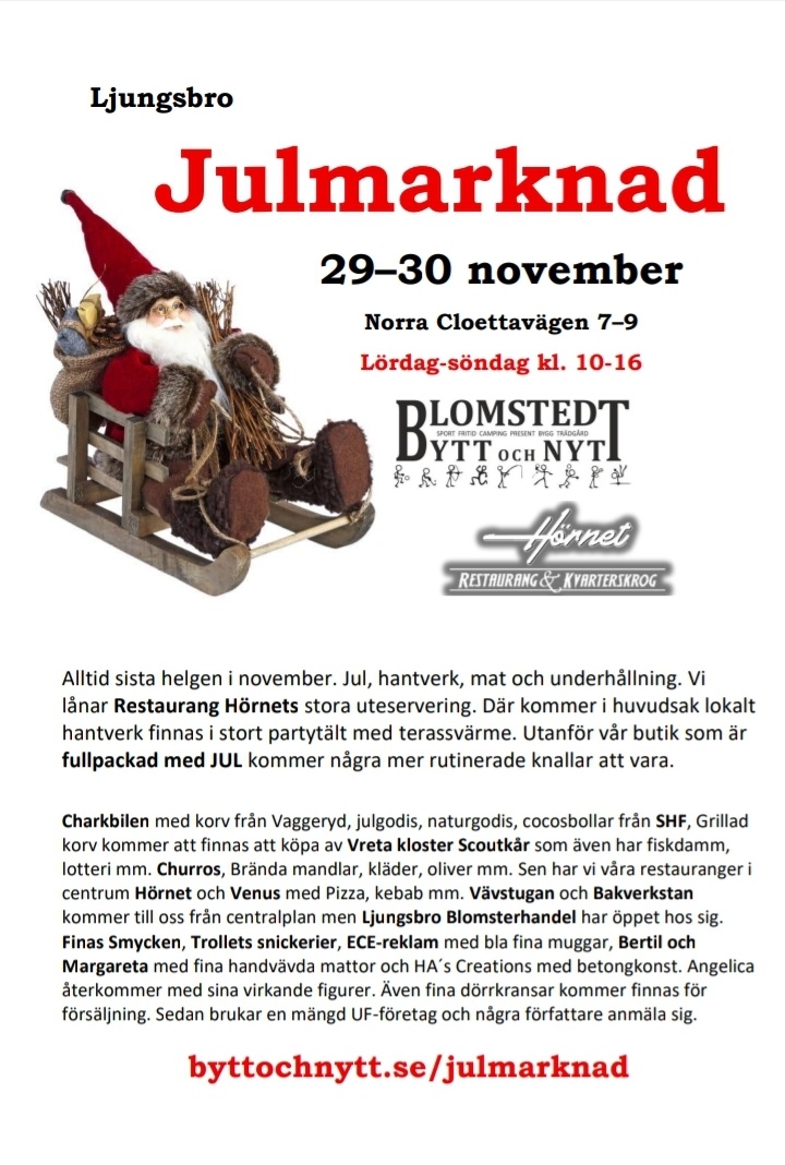 Ljungsbro Julmarknad Affisch I PDF